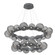 Large Chandeliers Ring/Halo by Hammerton Studio ( 404 | CHB0092-2T-GM-S-CA1-L1 Gaia ) 