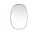 Mirrors Oval/Round by Elegant Lighting ( 173 | MR2B2740SIL Brynn ) 