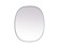 Mirrors Oval/Round by Elegant Lighting ( 173 | MR2B3036SIL Brynn ) 