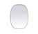 Mirrors Oval/Round by Elegant Lighting ( 173 | MR2B3040SIL Brynn ) 