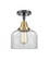Semi-Flush Mts. Glass Down by Innovations ( 405 | 447-1C-BAB-G72 Caden ) 