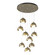 Pendants Multi-port/Cascade by Hubbardton Forge ( 39 | 131105-SKT-STND-84-86-GG0711 Brooklyn ) 