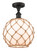 Semi-Flush Mts. Directional by Innovations ( 405 | 516-1C-OB-G121-10RB-LED Ballston ) 