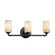 Bathroom Fixtures Three Lights by Justice Designs ( 102 | ALR-8463-10-MBLK-LED3-2100 Alabaster Rocks ) 