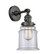 Sconces Single Glass by Innovations ( 405 | 203SW-OB-G182-LED Franklin Restoration ) 