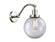 Sconces Single Glass by Innovations ( 405 | 515-1W-PN-G202-8-LED Franklin Restoration ) 