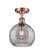 Semi-Flush Mts. Glass Down by Innovations ( 405 | 516-1C-AC-G1213-8SM Ballston ) 