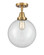 Flush Mounts Glass Down by Innovations ( 405 | 447-1C-BB-G202-10-LED Caden ) 