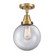 Flush Mounts Glass Down by Innovations ( 405 | 447-1C-BB-G202-8 Caden ) 