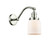 Sconces Single Glass by Innovations ( 405 | 515-1W-PN-G51-LED Franklin Restoration ) 