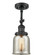 Semi-Flush Mts. Glass Down by Innovations ( 405 | 201F-BK-G58-LED Franklin Restoration ) 