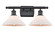 Bathroom Fixtures Two Lights by Innovations ( 405 | 516-2W-BK-G131-LED Ballston ) 