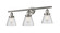 Bathroom Fixtures Three Lights by Innovations ( 405 | 205-SN-G64-LED Franklin Restoration ) 