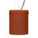 Mini Pendants Glass Down by Besa ( 74 | 1KG-4006CH-BK Besa Tamburo 8 Cable Pendant ) 