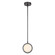 Mini Pendants Glass Down by Alora ( 452 | PD325106UBAR Blanco ) 