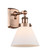 Sconces Single Glass by Innovations ( 405 | 916-1W-AC-G41 Ballston Urban ) 