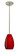 Mini Pendants Glass Down by Besa ( 74 | 1TT-4126MA-LED-SN Pera ) 