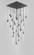 Large Chandeliers Glass Shade by Avenue Lighting ( 192 | HF5431-BLK Alpine ) 