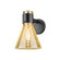 Sconces Single Glass by Innovations ( 405 | 464-1W-BK-G464C-7ME Downtown Urban ) 