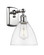 Sconces Single Glass by Innovations ( 405 | 516-1W-PC-GBD-752 Ballston ) 