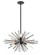 Mid. Chandeliers Starburst by Avenue Lighting ( 192 | HF8201-BK Palisades Ave. ) 