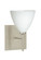 Sconces Single Glass by Besa ( 74 | 1SW-177907-SN-SQ Mia ) 