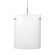Mini Pendants Glass Down by Besa ( 74 | 1JT-400607-LED-SN Besa Tamburo 8 Pendant ) 