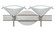 Bathroom Fixtures Two Lights by Besa ( 74 | 2SW-181304-SN Hoppi ) 