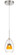 Mini Pendants Cable by Cal Lighting ( 225 | UP-128-CL-AMBCL Dimmable With Lutron Brand Dimmers: Dvcl-153P, Scl ) 