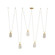 Linear/Island 4 Light + by Arteriors ( 314 | GADLC01 Melt ) 