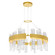 Mid. Chandeliers Ring/Halo by CWI Lighting ( 401 | 1246P32-602 Guadiana ) 
