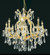 Mid. Chandeliers Candle by Elegant Lighting ( 173 | 2801D26G/RC Maria Theresa ) 