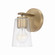 Sconces Single Glass by Capital Lighting ( 65 | 648611AD-537 Portman ) 