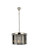 Pendants Glass Down by Elegant Lighting ( 173 | 1208D16PN-SS/RC Sydney ) 