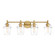Bathroom Fixtures Four Lights by Designers Fountain ( 43 | D310M-4B-BG Summer Jazz ) 