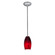 Mini Pendants Glass Down by Access ( 18 | 28011-3R-BS/RUSKY Merlot ) 