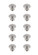 Specialty Items Cabinet Hardware by Elegant Lighting ( 173 | KB2006-NK-10PK Minu ) 