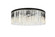 Flush Mounts Drum Shade by Elegant Lighting ( 173 | 1208F43MB/RC Sydney ) 