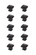Specialty Items Cabinet Hardware by Elegant Lighting ( 173 | KB2023-ORB-10PK Marcel ) 