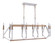 Linear/Island 4 Light + by Craftmade ( 46 | 55570-MWWSB The Reserve ) 