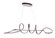 Linear/Island Ring/Halo by Craftmade ( 46 | 55770-CHB-LED Pulse ) 