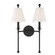 Sconces Double Candle by Crystorama ( 60 | RIV-383-BF Riverdale ) 