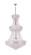 Large Chandeliers Glass Shade by CWI Lighting ( 401 | 8001P30C Empire ) 