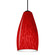 Mini Pendants Glass Down by Besa ( 74 | 1XC-7198RC-LED-BK Besa Karli Pendant ) 