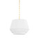Pendants Fabric Shade by Hudson Valley ( 70 | BKO501-AGB Debi ) 