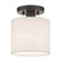 Semi-Flush Mts. Drum Shade by Livex Lighting ( 107 | 49807-92 Blossom ) 
