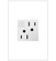 Specialty Items Outlets by Legrand ( 246 | ARPS152W4 Adorne ) 