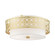 Semi-Flush Mts. Drum Shade by Livex Lighting ( 107 | 49864-33 Calinda ) 