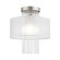 Semi-Flush Mts. Drum Shade by Livex Lighting ( 107 | 41144-91 Alexis ) 