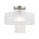Semi-Flush Mts. Drum Shade by Livex Lighting ( 107 | 41146-91 Alexis ) 